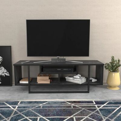Hanah Home Suport TV Asal 120 - Mobilier TV negru Hanah Home Suport TV Asal 120 - Mobilier TV negru