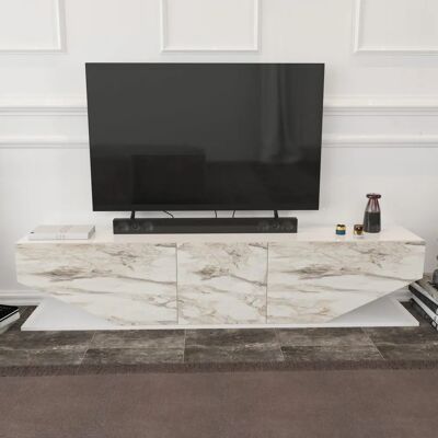 Hanah Home Inci Weiß TV-Schrank - TV Möbel Hanah Home Inci Weiß TV-Schrank - TV Möbel