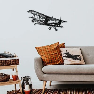 Wallity Airplane Metal Wall Accessories - Wall Accessories Wallity Airplane Metal Wall Accessories - Wall Accessories