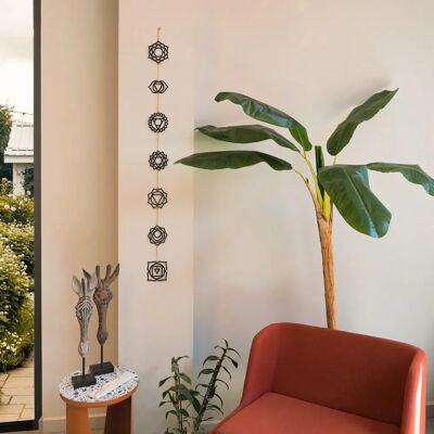 Wallity APT406MS - Metal Wall Accessory - Chakra Wallity APT406MS - Metal Wall Accessory - Chakra