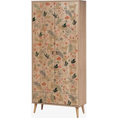 Dulap Bej Hanah Home - Cany - 80cm x 190cm - Depozitare Dulap Bej Hanah Home - Cany - 80cm x 190cm - Depozitare