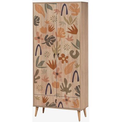 Hanah Home Cany Dulap Bej - Mobilier de depozitare Hanah Home Cany Dulap Bej - Mobilier de depozitare