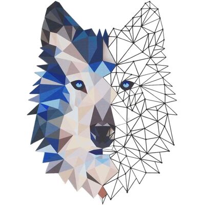 Wallity Metal Wolf Wall Art - Wall Accessories Decor Wallity Metal Wolf Wall Art - Wall Accessories Decor