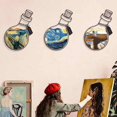 Wallity APT710 - Metal Wall Art Decor Set Wallity APT710 - Metal Wall Art Decor Set