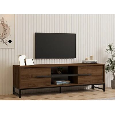 Kalune Design Commode TV Mono - Walnut - Meuble TV Kalune Design Commode TV Mono - Walnut - Meuble TV