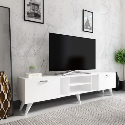 Hanah Home Rudy Weiß TV-Sekretär - Fernsehschrank Hanah Home Rudy Weiß TV-Sekretär - Fernsehschrank