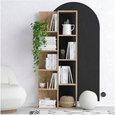Hanah Home Bücherregal Lily - Offen, Laminierte Spanplatte - Bücherregal Hanah Home Bücherregal Lily - Offen, Laminierte Spanplatte - Bücherregal