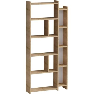 Hanah Home Bücherregal Momo - Eiche - Bücherregal Hanah Home Bücherregal Momo - Eiche - Bücherregal