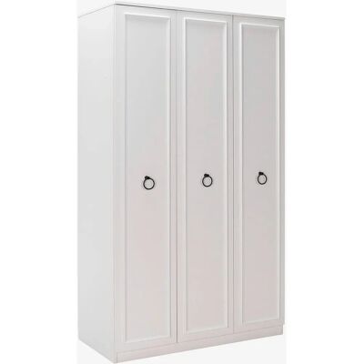 Hanah Hvidt Garderobeskab - 103x52x185cm - Møbler Hanah Hvidt Garderobeskab - 103x52x185cm - Møbler
