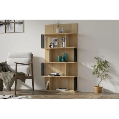 Étagère en bois Menzzo L80cm Naturel clair - Étagère Étagère en bois Menzzo L80cm Naturel clair - Étagère
