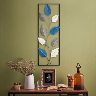 Wallity Fagus Decoración de Pared en Metal Blanco - Decoración de Pared Wallity Fagus Decoración de Pared en Metal Blanco - Decoración de Pared