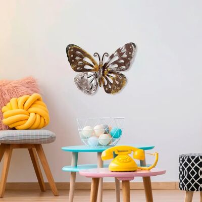 Wallity Farfalla 2 Metal Wall Accessory - Wall Decoration Wallity Farfalla 2 Metal Wall Accessory - Wall Decoration