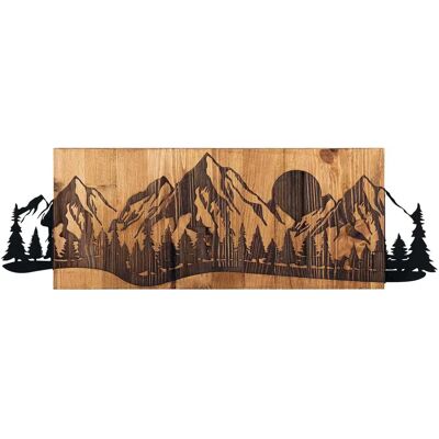 Wallity Sundown Decoración de pared de madera - Estilo moderno Wallity Sundown Decoración de pared de madera - Estilo moderno