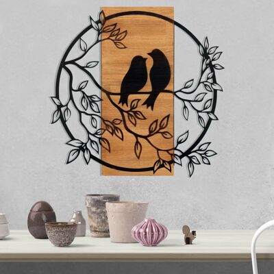 Wallxpert Modell 279ENZ1859 Wandkunst - Vogelmotiv Wallxpert Modell 279ENZ1859 Wandkunst - Vogelmotiv
