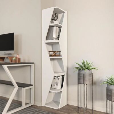 Hanah Home Willow Regał - Biały - Regał Hanah Home Willow Regał - Biały - Regał