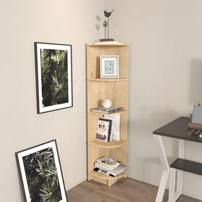 Kalune Design Aarya Eiche Bücherregal - Bücherregal Kalune Design Aarya Eiche Bücherregal - Bücherregal