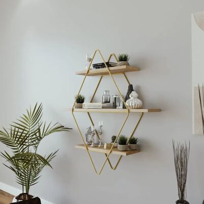 Hanah Home Półka ścienna Bonn L2056 - Półka ścienna Hanah Home Półka ścienna Bonn L2056 - Półka ścienna