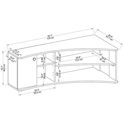 Meuble TV Hanah Home Termera - Pin Atlantique, Anthracite - Meuble TV - Publicité Meuble TV Hanah Home Termera - Pin Atlantique, Anthracite - Meuble TV - Publicité