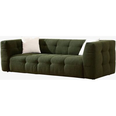 Homitis Cady Canapé 3 Places Vert - Sofa - Publicité Homitis Cady Canapé 3 Places Vert - Sofa - Publicité