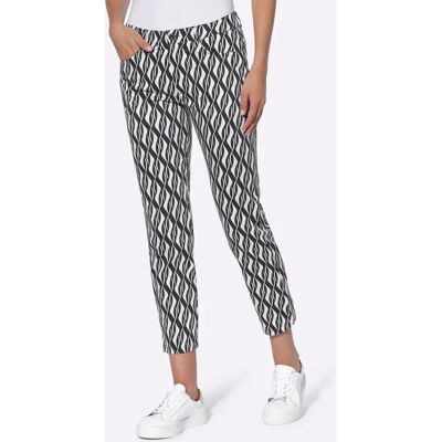 HEINE - Webhose - grün - geblümt gemustert - Hose HEINE - Webhose - grün - geblümt gemustert - Hose