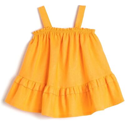Koton Modèle Robe en Lin à Volants - Robe Koton Modèle Robe en Lin à Volants - Robe