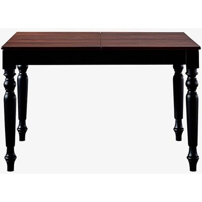 Hanah Home Rowan Masivní extensibilní dining masa - Bílá/ořešák Hanah Home Rowan Masivní extensibilní dining masa - Bílá/ořešák