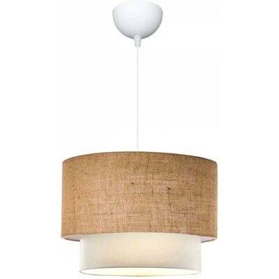 Hanah Home Beige Stoffpendel - Pendelleuchte Hanah Home Beige Stoffpendel - Pendelleuchte