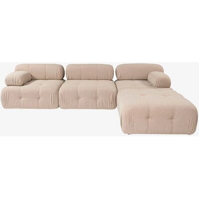 Hanah Home Hjørnesofa Puca 4-sædet - Nature - Canapés d'angle avec chaise longue - Publicité Hanah Home Hjørnesofa Puca 4-sædet - Nature - Canapés d'angle avec chaise longue - Publicité
