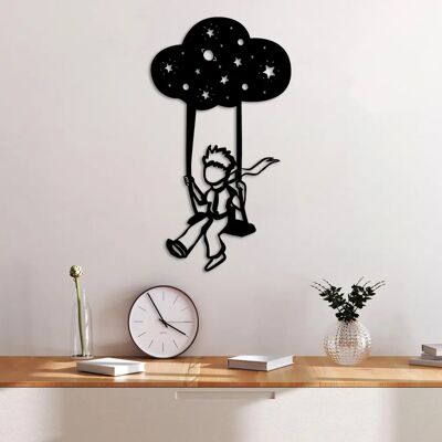 Wallity Little Prince Metal Wall Decor - Wall Accessory Wallity Little Prince Metal Wall Decor - Wall Accessory
