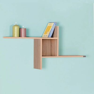 Hanah Home Raf-04-SS-1 Półka ścienna - Przechowywanie na Ścianie Hanah Home Raf-04-SS-1 Półka ścienna - Przechowywanie na Ścianie