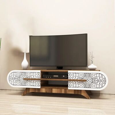Hanah Home Defne Mobilier TV Nuc - Design Elegant Hanah Home Defne Mobilier TV Nuc - Design Elegant