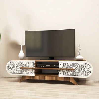 Hanah Home Defne Krem orzechowy jednostka TV Hanah Home Defne Krem orzechowy jednostka TV