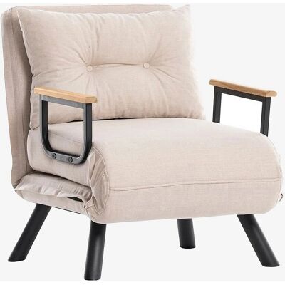 Atelier del Sofa Sando v2 Crème - Canapé-Lit 1 Place - Publicité Atelier del Sofa Sando v2 Crème - Canapé-Lit 1 Place - Publicité