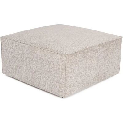 Hanah Home Beige Puf - Alsidigt stuebassin Hanah Home Beige Puf - Alsidigt stuebassin