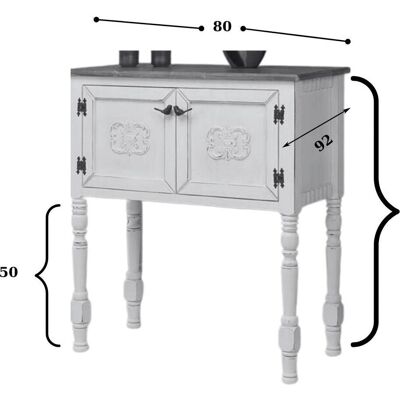 Homitis - Ada - 92x82x40 cm - Cabinet Homitis - Ada - 92x82x40 cm - Cabinet
