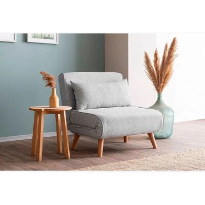 Hanah Home Alfredo Grau Schlafsofa - Schlafsofa Hanah Home Alfredo Grau Schlafsofa - Schlafsofa