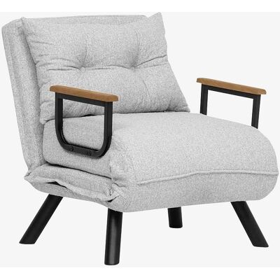 Atelier del Sofa Sando Single Gris - Canapé-Lit - Publicité Atelier del Sofa Sando Single Gris - Canapé-Lit - Publicité