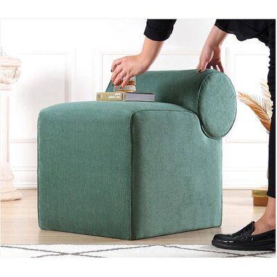 Homitis Pouf Elf Grün - Moderner Baumwollhocker - Lounge Möbel Homitis Pouf Elf Grün - Moderner Baumwollhocker - Lounge Möbel
