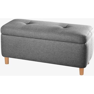 Homitis Tifani Dunkelgrauer Pouf - Pouf Homitis Tifani Dunkelgrauer Pouf - Pouf