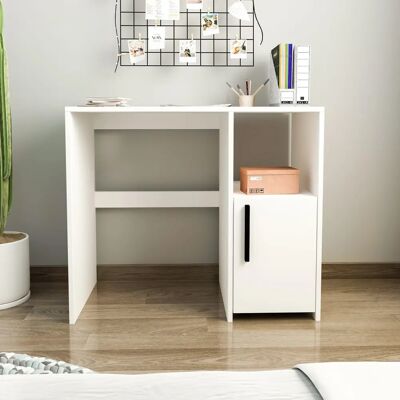 Hanah Home Kuzey Weiß Schreibtisch - Schreibtisch Hanah Home Kuzey Weiß Schreibtisch - Schreibtisch