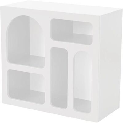 Kailua 1822 White Shelving Unit - Storage Furniture Kailua 1822 White Shelving Unit - Storage Furniture