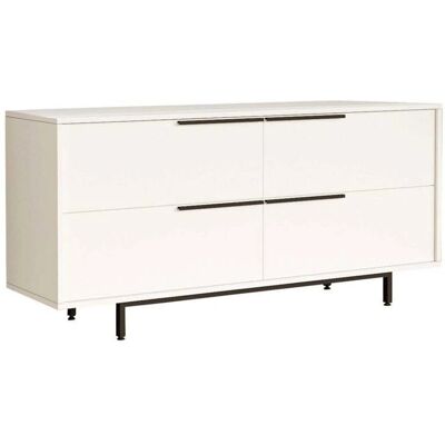 Homitis Skænk - Hvid - 74x160x45cm - Skænk Homitis Skænk - Hvid - 74x160x45cm - Skænk