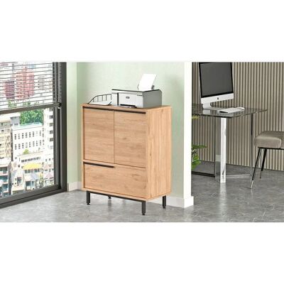 Hanah Home Multifunktionelt skab - Brun - HomeRoom - Opbevaring Hanah Home Multifunktionelt skab - Brun - HomeRoom - Opbevaring