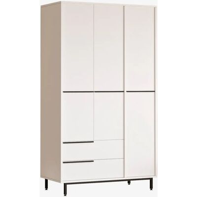 Homitis Hvid garderobe - Calpin - Moderne Opbevaringsløsning Homitis Hvid garderobe - Calpin - Moderne Opbevaringsløsning
