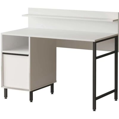 Homitis Kailua AE115 Weißer Bürotisch mit Türen Homitis Kailua AE115 Weißer Bürotisch mit Türen
