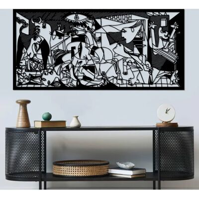 Wallity Picasso Accessorio da Parete in Metallo - Decorazione Murale Wallity Picasso Accessorio da Parete in Metallo - Decorazione Murale