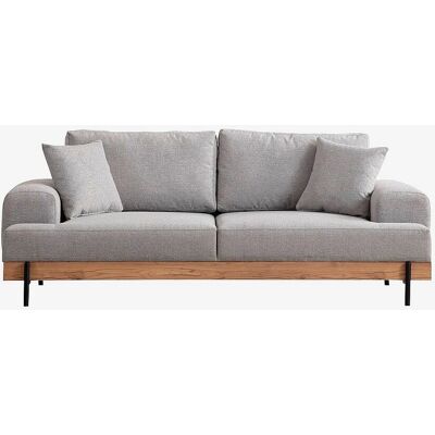 Homitis Jagger 3-sæders Grå Sofa - Møbler Homitis Jagger 3-sæders Grå Sofa - Møbler