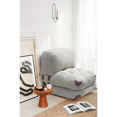 Atelier del Sofa Canapé-Lit 1 Place Pliant Ours en Peluche - Gris - Publicité Atelier del Sofa Canapé-Lit 1 Place Pliant Ours en Peluche - Gris - Publicité