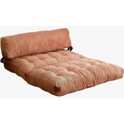Hanah Home2 Sovesofa - Fløyel, Brun - Plassbesparende, Enkel å bruke Hanah Home2 Sovesofa - Fløyel, Brun - Plassbesparende, Enkel å bruke
