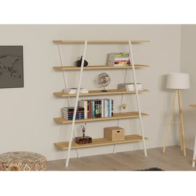 Hanah Home Elijah Brązowa Regał na Książki - Regał na Książki Hanah Home Elijah Brązowa Regał na Książki - Regał na Książki